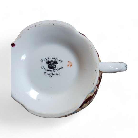 Royal Albert Crown China Royal Brocade Sugar Bowl Creamer Replacement Pieces - Picture 11 of 15